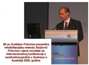 Prvo predstavljanje rehabilitacijske metode Stojčević Polovina na inozemnom kongresu